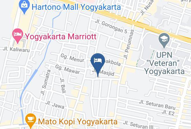 Sleman - Chorus Family Homestay Maps