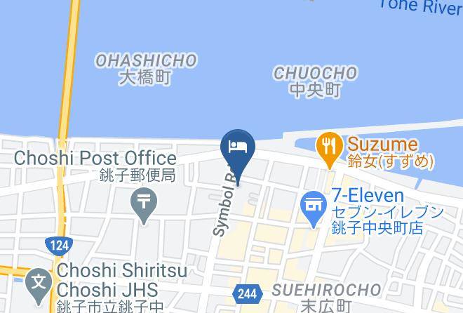 Choshi City - Choshi Kamome Hotel Maps