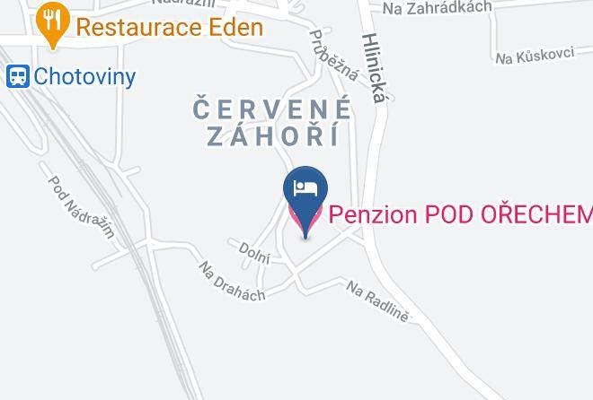 Tabor - Chotoviny Pod Orechem Maps