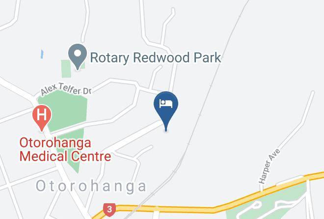 Otorohanga - Chris And Dave's B & B Maps