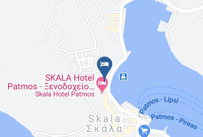 Kalymnos - Chris Hotel Patmos Maps