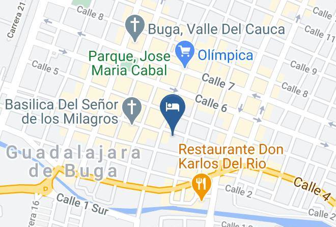 Buga - Chrisban Hotel Boutique Maps
