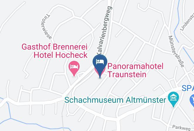 Gmunden - Panoramahotel Traunstein Maps