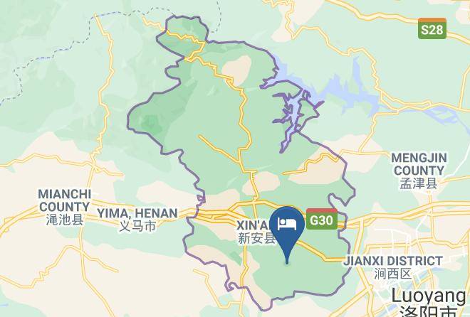 Luoyang - Christian's Hotel Luoyang Maps
