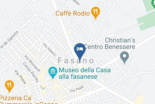Brindisi - Christian's Suite's Spa Maps