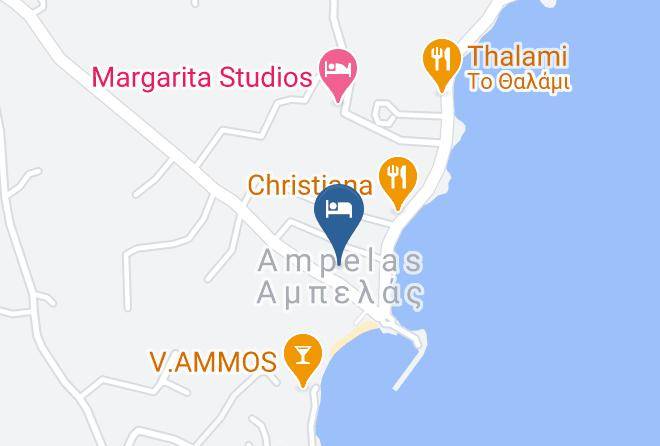 Paros - Christiana Hotel Maps