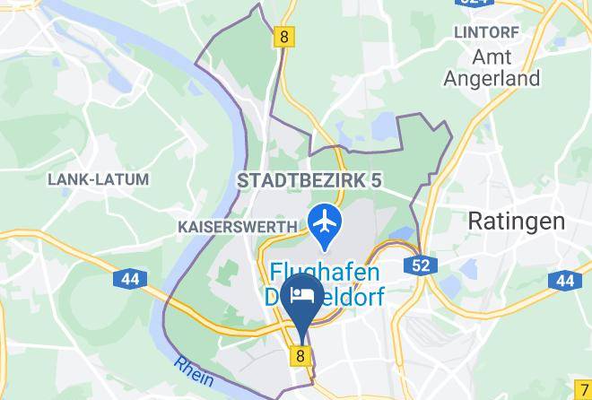 Dusseldorf - Christianes Gastehaus Maps