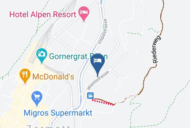 Visp - Christiania Mountain & Spa Maps