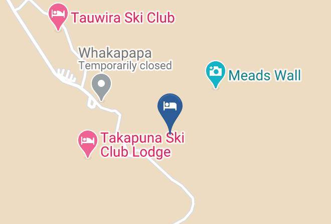 Ruapehu - Christiania Ski Club Maps