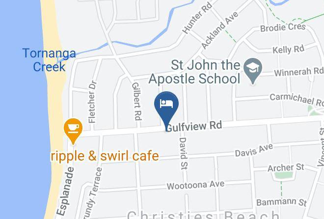 Christies Beach Hotel Map