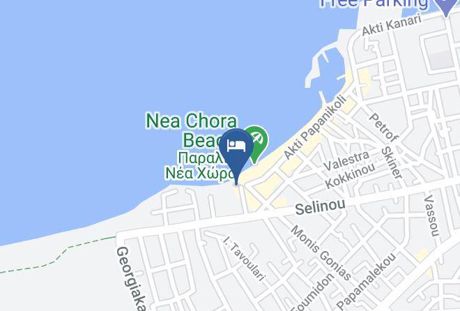 Khania - Christina Beach Maps