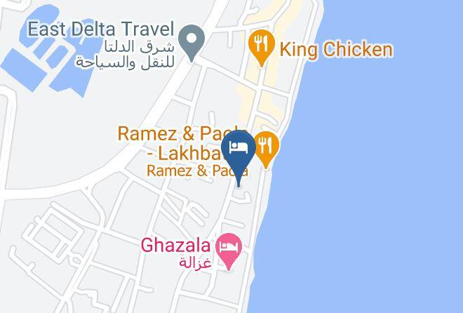 Dahab - Christina Beach Palace Maps