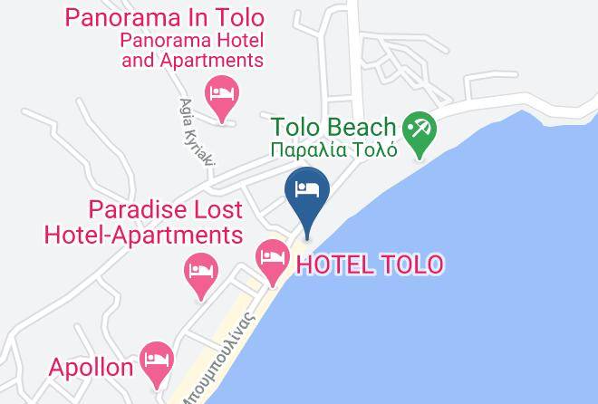 Christina Hotel Map