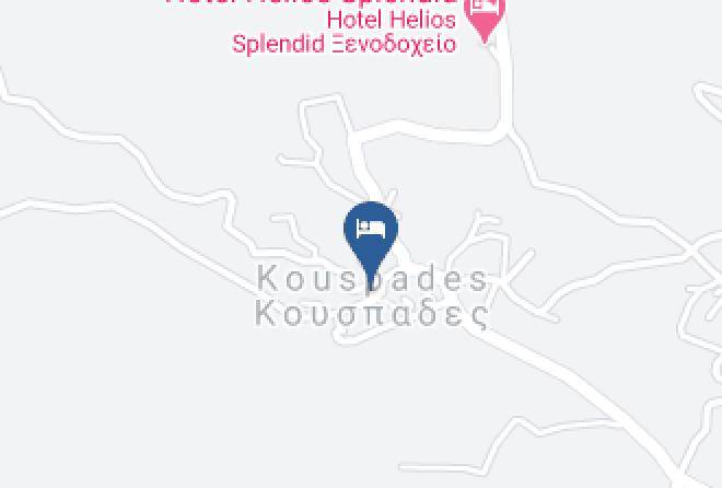 Kerkira - Christina Hotel Petriti Maps