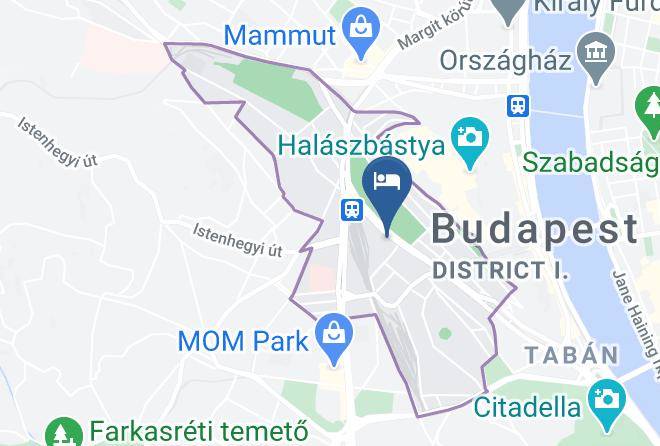 Budapest Krisztinavaros - Christina Residence Budapest Maps