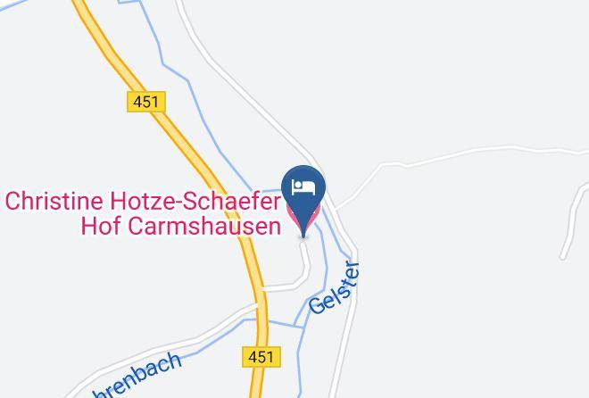 Werra Meisner Kreis - Christine Hotze Schaefer Hof Carmshausen Maps
