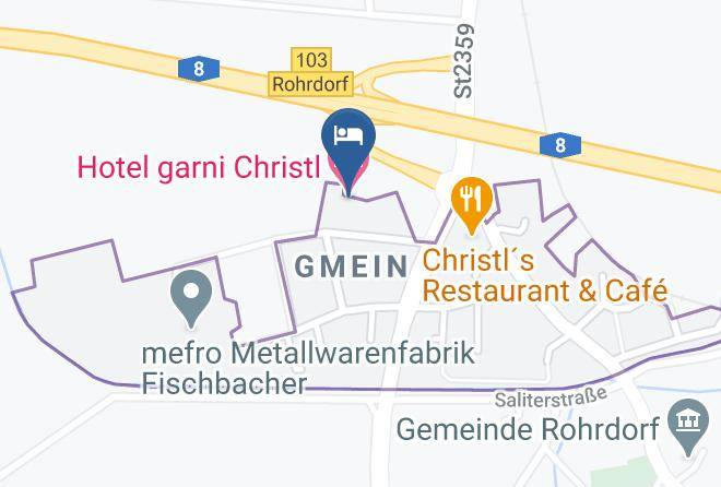 Rosenheim - Hotel Garni Christl Maps
