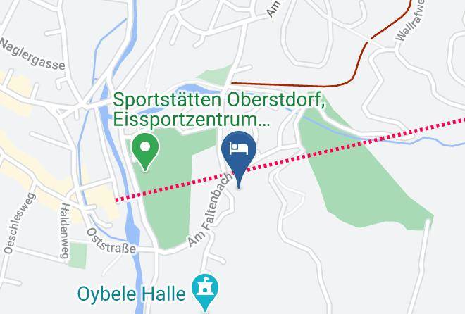 Oberallgau - Christliches Freizeitheim Gastehaus Krebs Maps