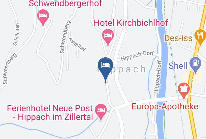 Schwaz - Gasthaus Pension Christlwirt Maps