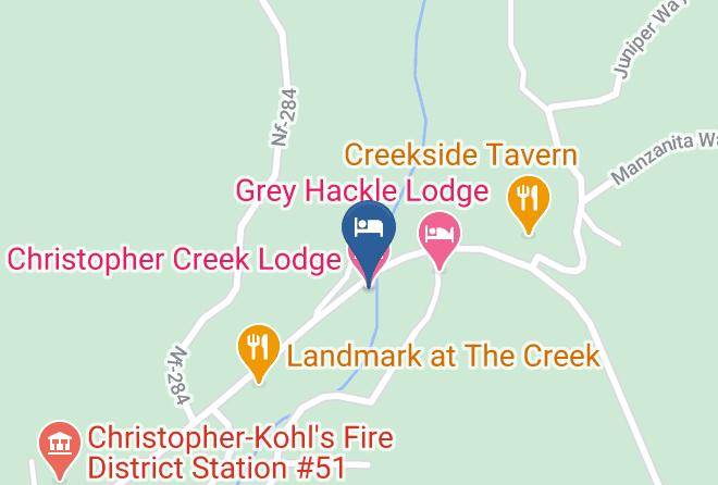 Gila - Christopher Creek Lodge Maps
