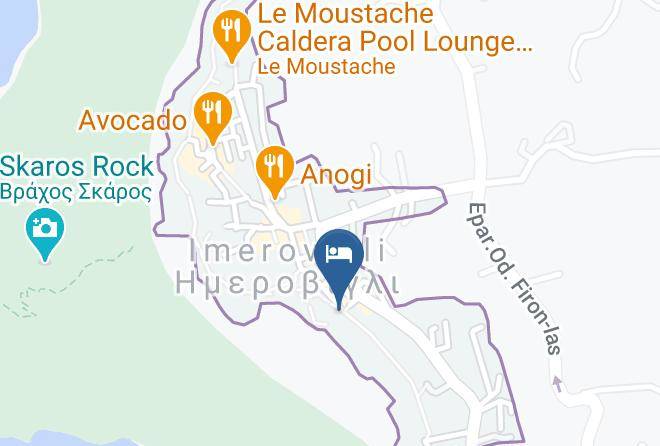 Thira - Chromata Hotel Maps