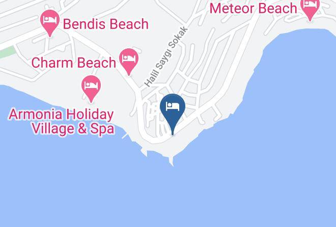 Akyarlar - Chronos Beach Hotel Akyarlar Maps