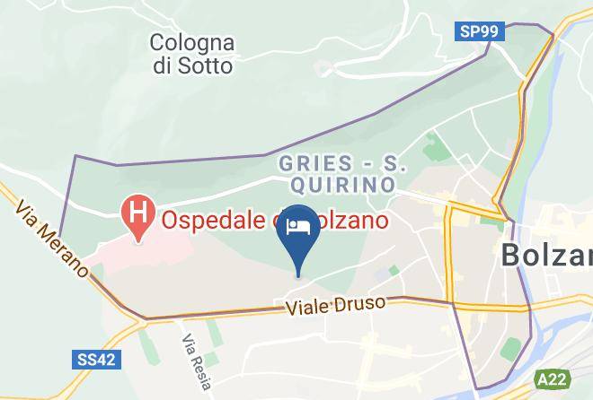 Bolzano - Chrys Hotel Maps