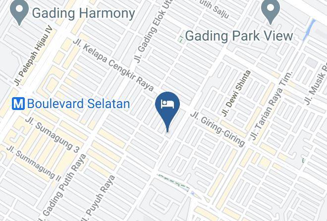 North Jakarta - Chrysant Hotel 1 By Idh Maps