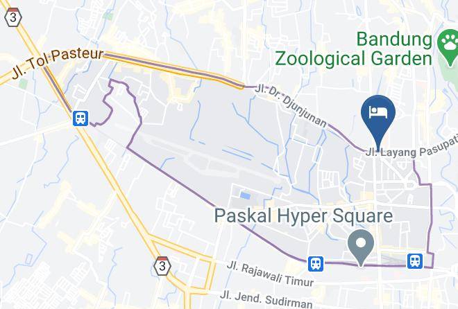 Bandung - Chrysanta Hotel Maps