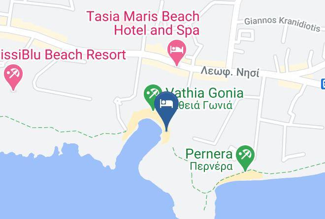 Cyprus - Chrysomare Beach Hotel And Resort Maps