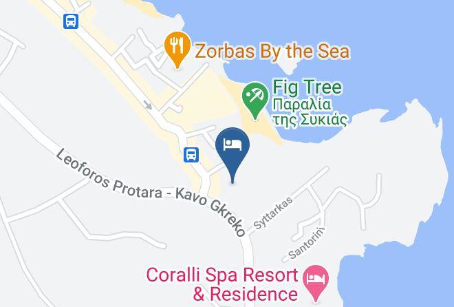 Cyprus - Chrystalla Hotel Maps