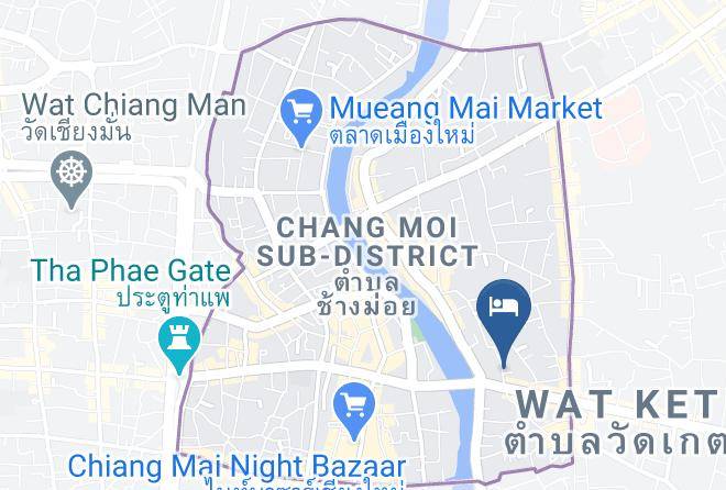 Amphoe Mueang Chiang Mai - Chu Hotel Chiang Mai Maps