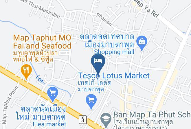 Amphoe Mueang Rayong - Chuan Chuen Hotel Maps