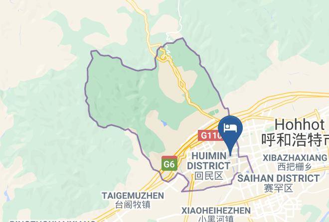 Hohhot - Chuangmeidaisi Hotel Maps