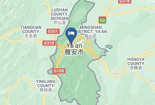 Yaan - Chuanhe Hotel Maps