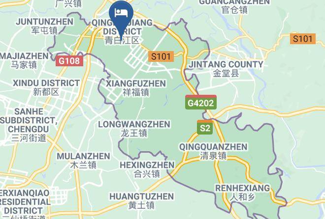 Chengdu - Chuanhua Hotel Maps