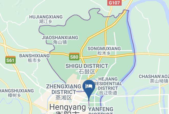 Hengyang - Chuanshan Hotel Maps