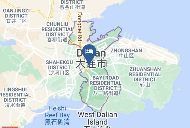 Chuanwangfu Sunshine Hotel Dalian Map