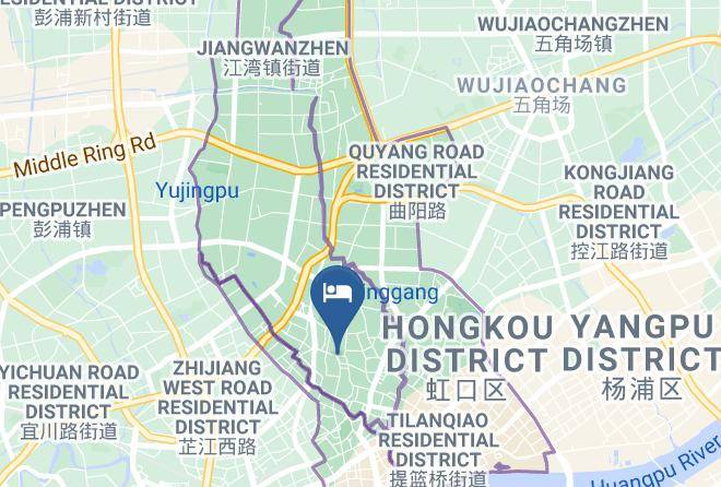 Hongkou District - Chuanying Hot Spring Hotel Maps