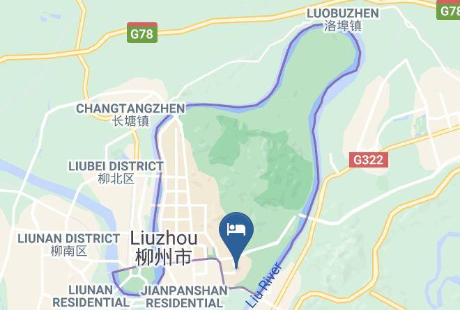 Liuzhou - Chuanyu Hotel Liuzhou Maps