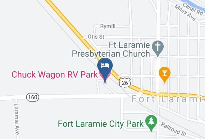 Goshen - Chuck Wagon Rv Park Maps