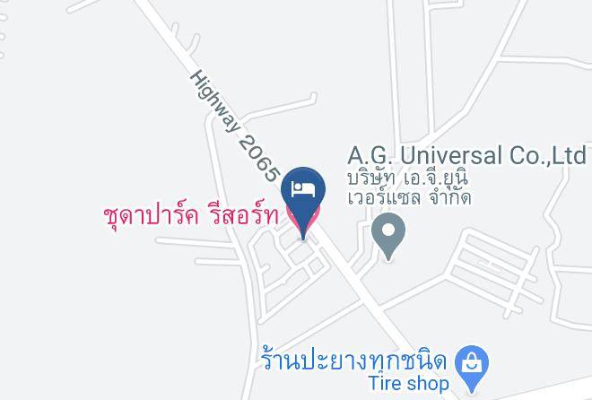 Amphoe Mueang Khon Kaen - Chuda Park Resort Maps