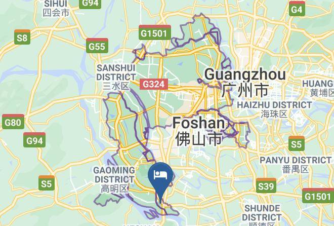Foshan - Chudu Hotel Maps