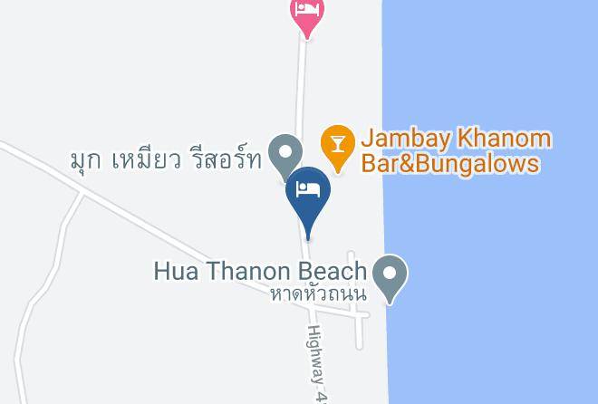 Amphoe Khanom - Chula Beach Khanom Maps