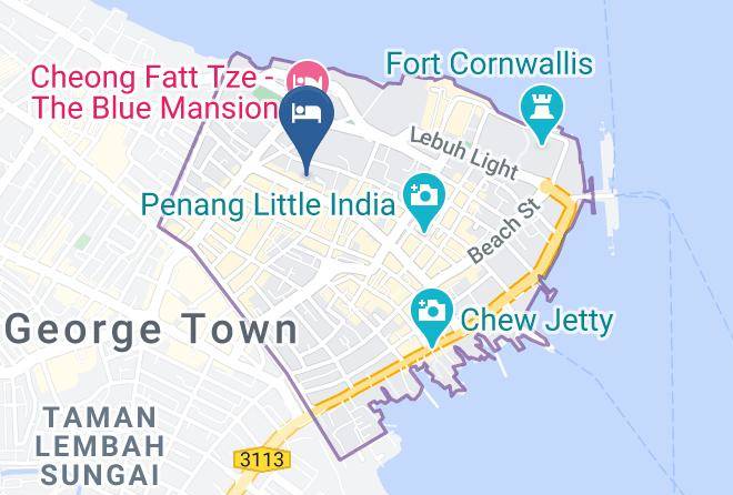 Georgetown - Chulia Heritage Hotel Maps
