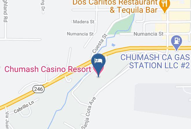 Santa Barbara - Chumash Casino Resort Maps