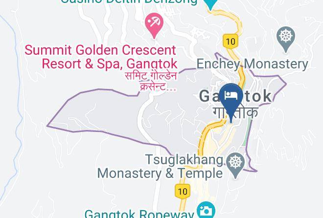 Gangtok - Chumbi Residency Maps