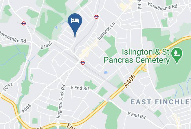 London - Chumleigh Lodge Hotel Maps