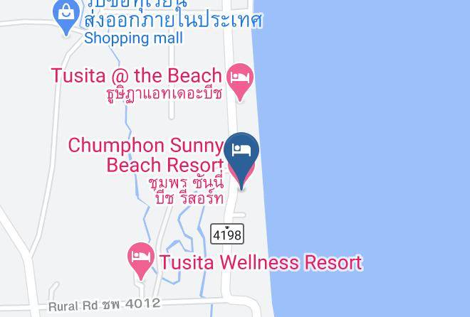 Amphoe Thung Tako - Chumphon Sunny Beach Resort Maps