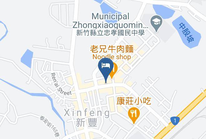 Hsinchunty - Chuncheng Motel Maps